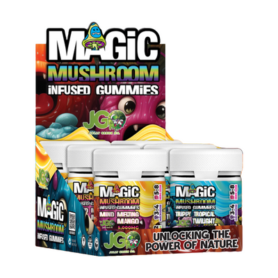 JGO Magic Mushroom Gummies, 5000 mg, 20 ct - Headshop.com