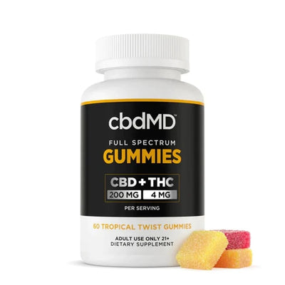 CbdMD Full Spectrum CBD Gummies - Tropical Mix - Headshop.com