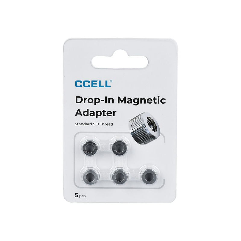 CCELL Drop In Magnetic Adapter - 5pc 10pck - Headshop.com