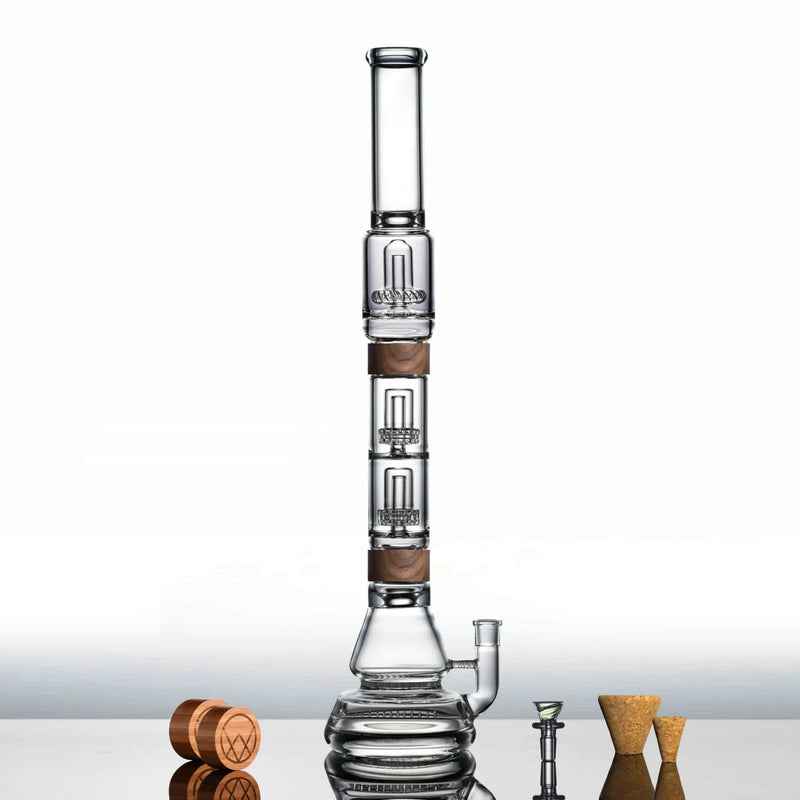 23" Voyager + Dual Perc Bong - Headshop.com