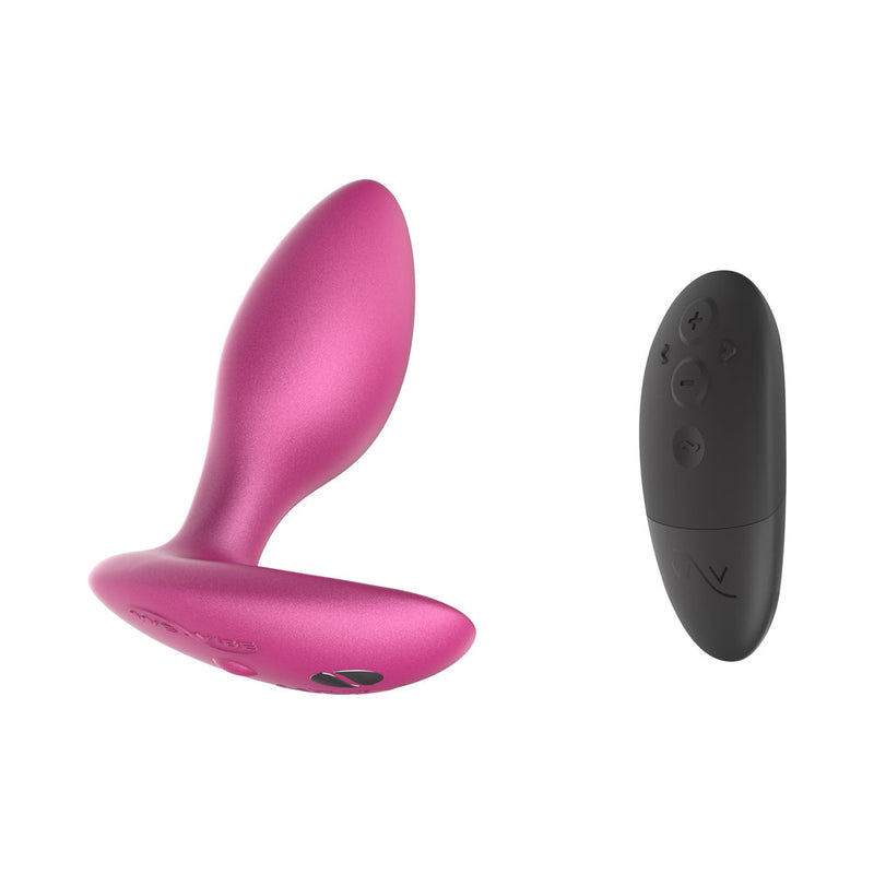 We-Vibe Ditto+ Rechargeable Remote-Controlled Silicone Vibrating Anal Plug Cosmic Pink