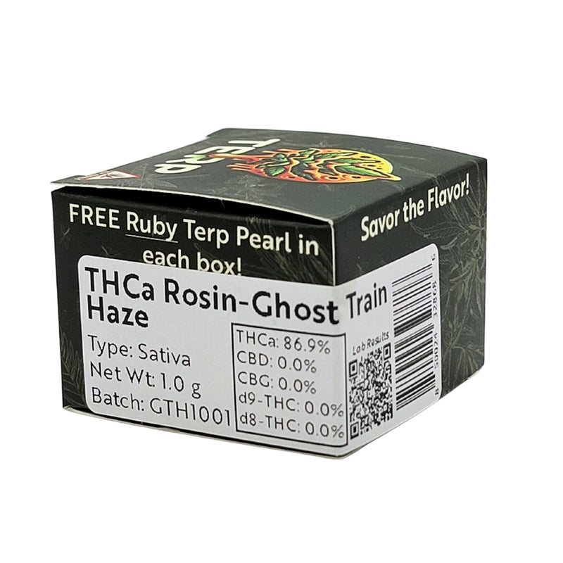 Terp Rosin THCA Concentrate | Ghost Train Haze (Sativa) | 1 gram - Headshop.com