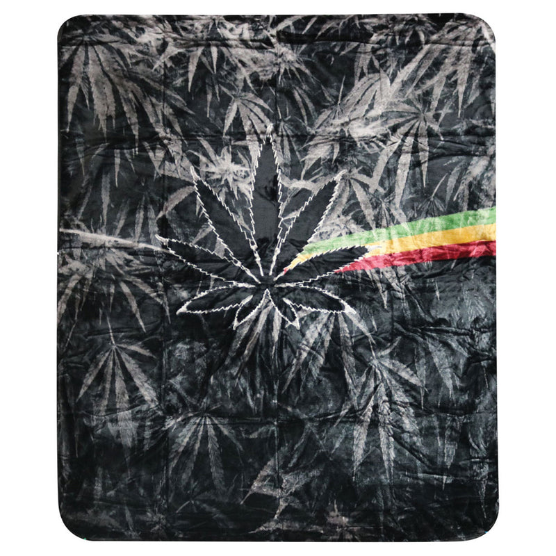 Irie Vibe Plush Heavy Weight Fleece Blanket - Headshop.com