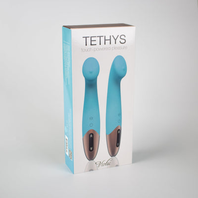 Tethys Touch Panel G-Spot Vibrator Blue