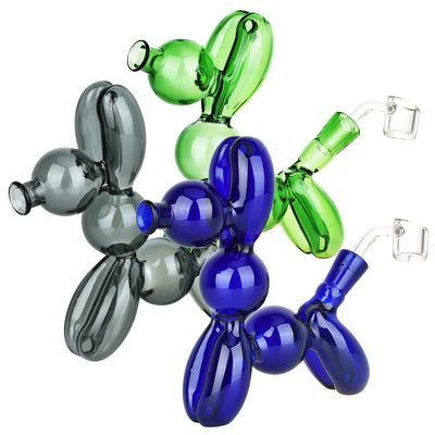 Balloon Puppy Dab Rig - 6" / 14mm F / Colors Vary - Headshop.com