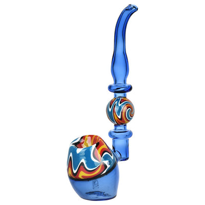 Wig Wag Straight Sherlock Glass Bubbler - 7" 2ct - Headshop.com