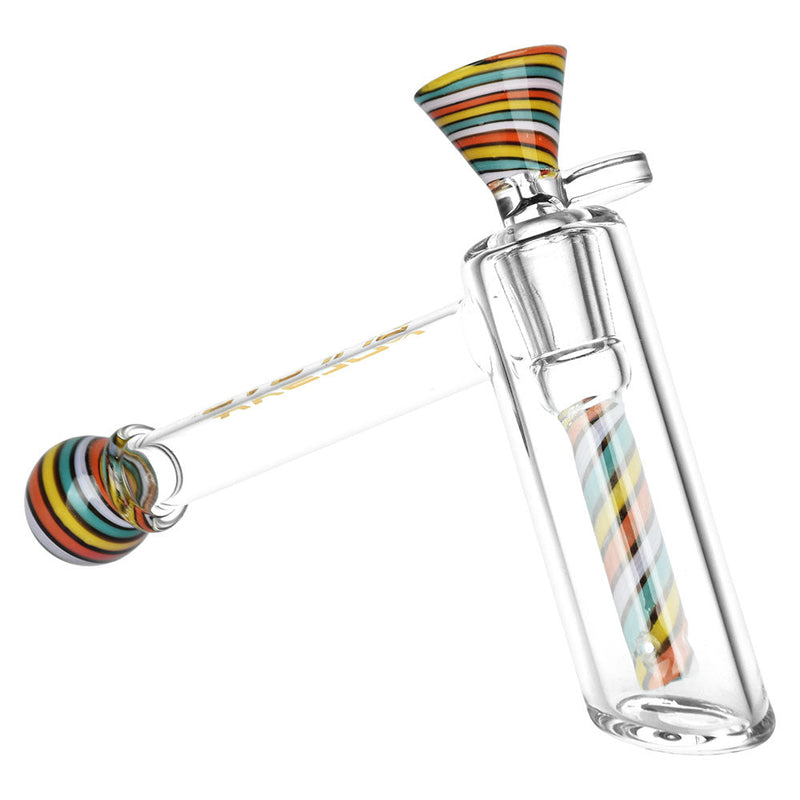 Pulsar Retro Rave Wig Wag Bubbler w/ Herb Slide - 6.25" / 14mm F - Headshop.com