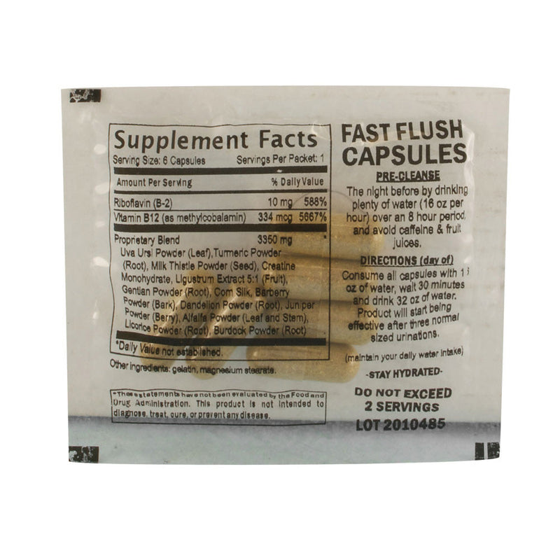 High Voltage Detox Fast Flush Capsules - 6 capsules - 12PC DISPLAY - Headshop.com