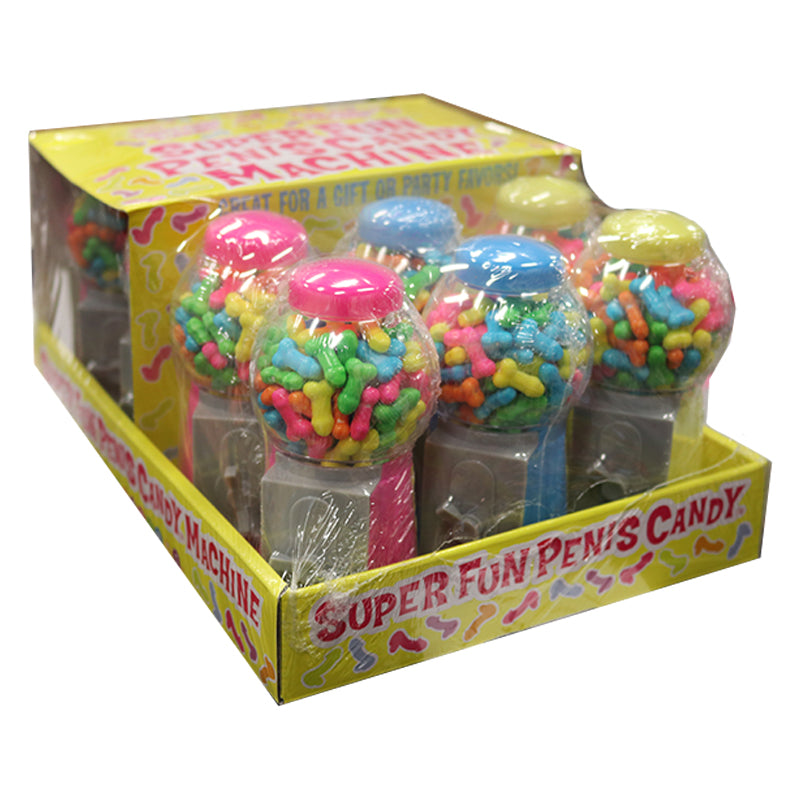 Super Fun Penis Gumball Machines 12pc Display