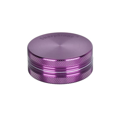 SharpStone Solid Top Metal Grinder | 2pc | 2.2" - Headshop.com