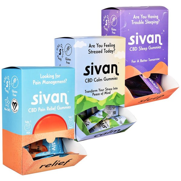 Sivan CBD Blend Gummies | 625mg | 5pc | 10pk