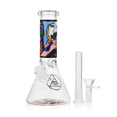 Ritual Smoke - Atomic Pop 8" Glass Beaker - Whisper - Headshop.com