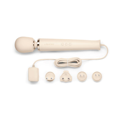 Le Wand Plug-In Vibrating Massager Cream