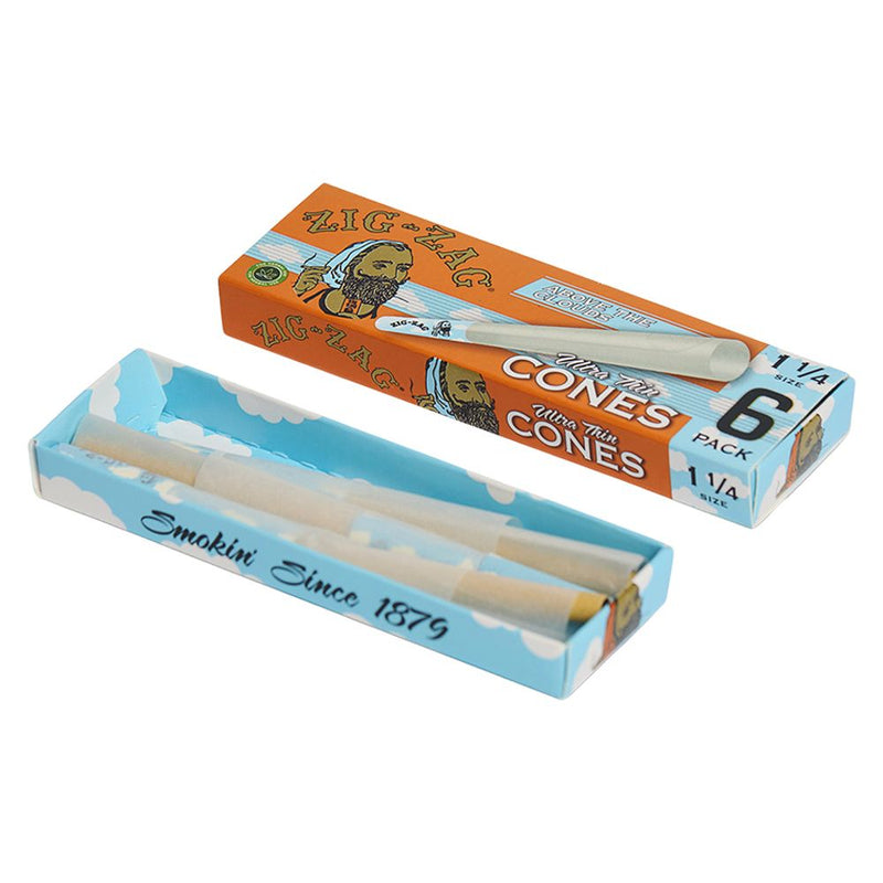 Zig Zag Above The Clouds LE Ultra Thin Pre-Rolled Cones - 6pc