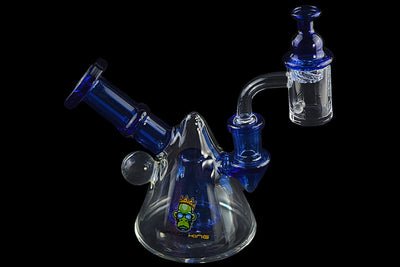 Space King Glass - 'Space Pyramid' Mini Rig - Headshop.com