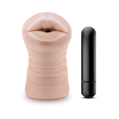 EnLust Nicole Vibrating Stroker Beige