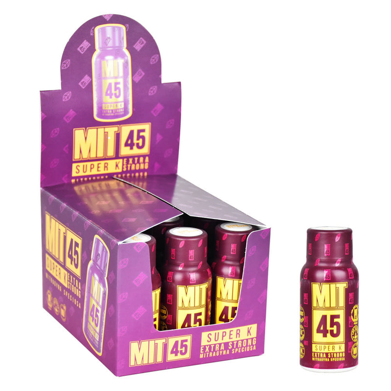 MIT45 Super K Extra Strong Kratom Shot - 1oz 12pcs - Headshop.com