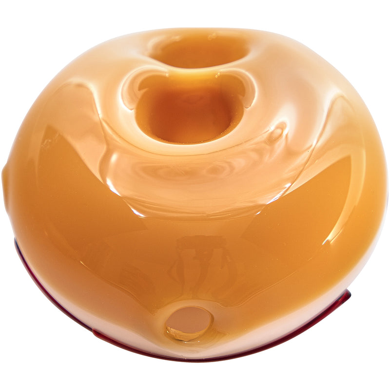 LA Pipes "Frosted Donut" Glass Pipe - Headshop.com