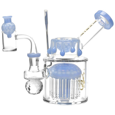 Pulsar Day Drippin' Glass Dab Rig Set | 6" | 14mm F - Headshop.com