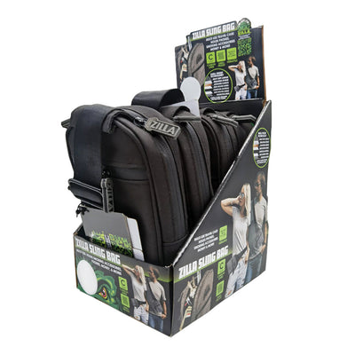 4PC DISPLAY - Smokezilla Smell Proof Sling Bag - 8"x5.5" - Headshop.com