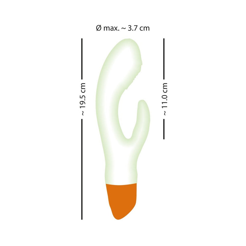 You2Toys Glow-in-the-Dark Rabbit Vibrator