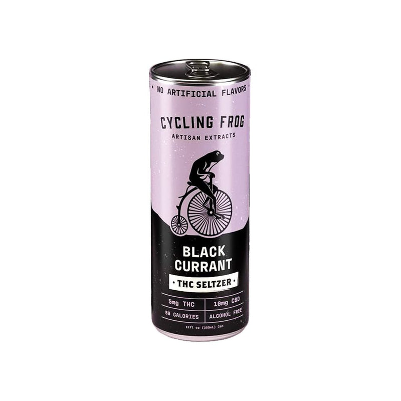 Cycling Frog THC Seltzer | 12oz | 5mg THC / 10mg CBD | 6ct - Headshop.com