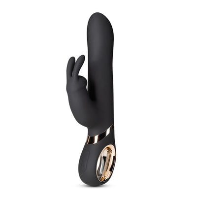 Blush Lush Victoria Rechargeable Silicone Rabbit Vibrator Black