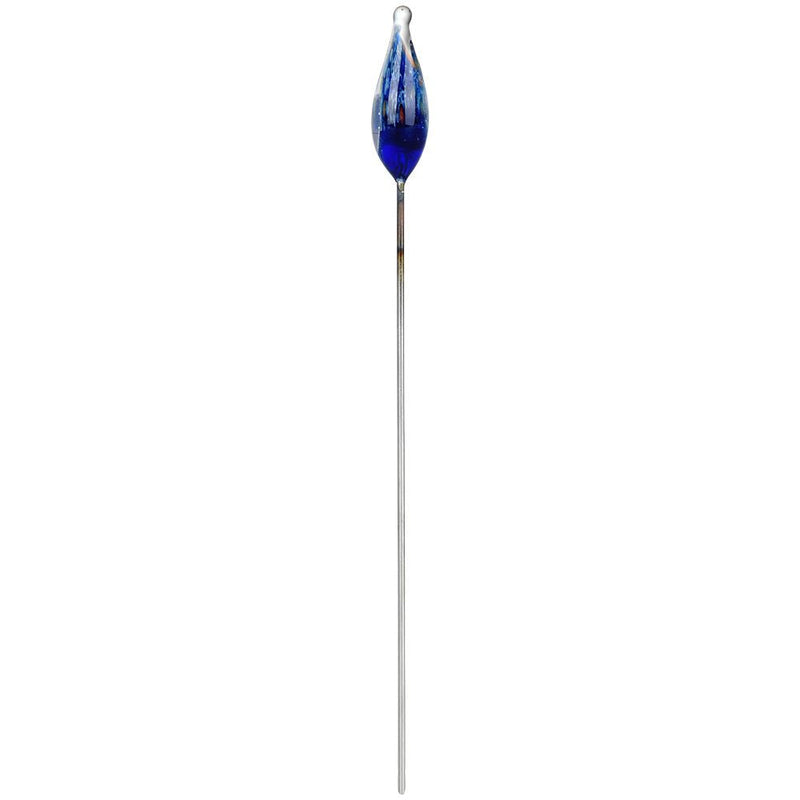 Crystal Tears Handblown Glass & Metal Hair Pin or Poker Tool