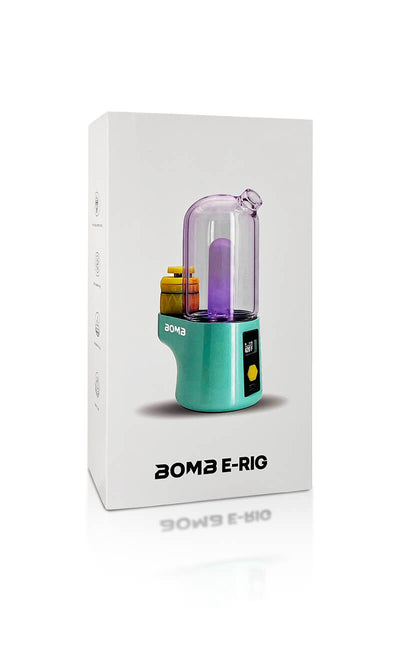 Bomb Pro Portable Electric Dab Rig-Teal - Headshop.com