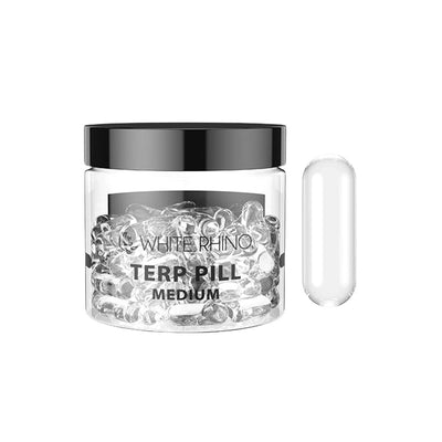 White Rhino Terp Pills | 50ct Jar - Headshop.com