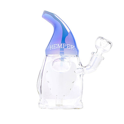 Hemper Gnome Glass Water Pipe - 6.25" / 14mm F - Headshop.com