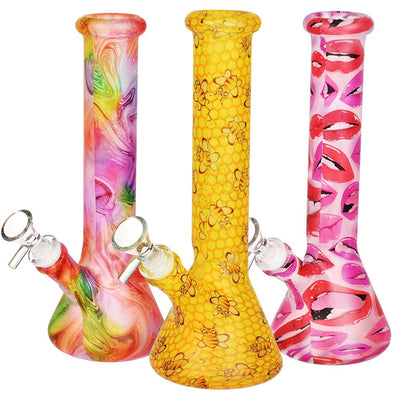 Wyld Style Glass Beaker Water Pipe - 9.5" / 14mm F - Headshop.com