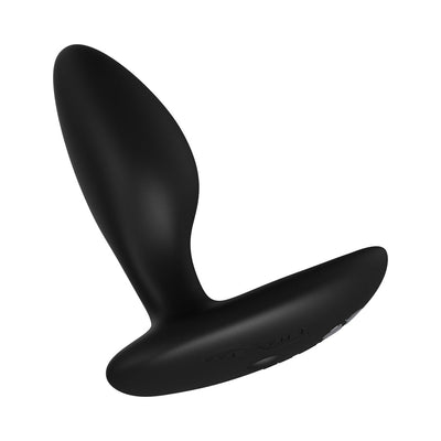 We-Vibe Ditto+ Rechargeable Remote-Controlled Silicone Vibrating Anal Plug Satin Black