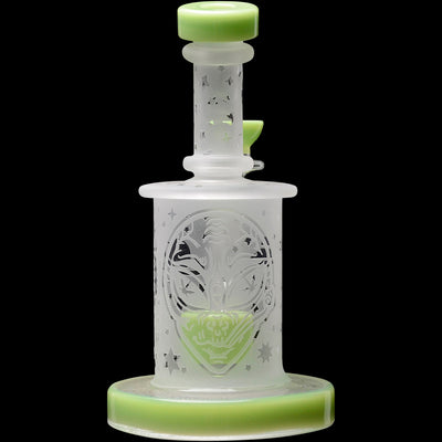 Calibear Sandblasted Flower Of Life Mini Can Bong - Headshop.com