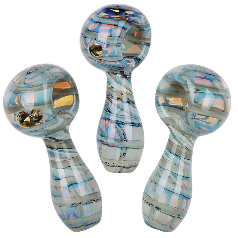 Tranquil Terra Glass Spoon Pipe - 3.25" / Colors Vary