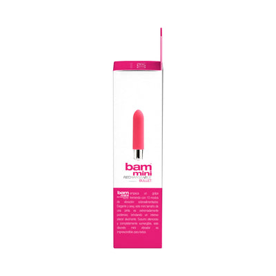 VeDO Bam Mini Rechargeable Bullet Vibe - Foxy Pink