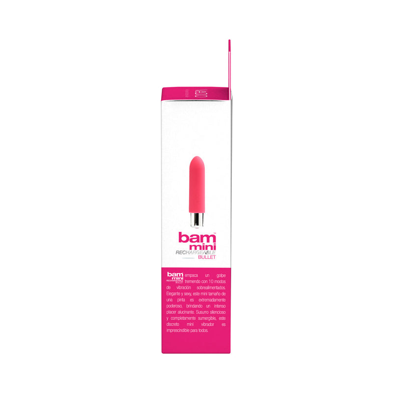 VeDO Bam Mini Rechargeable Bullet Vibe - Foxy Pink