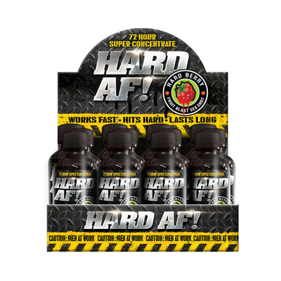 Hard AF Male Enhancement Shot 2 oz. 12-Piece