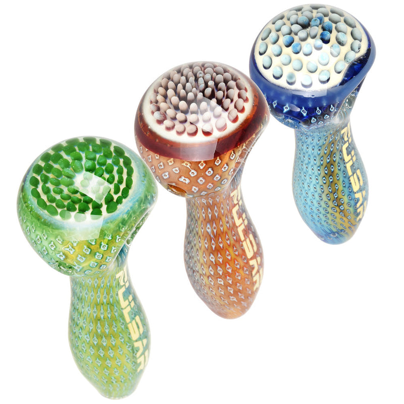 Pulsar Mystic Bubble Matrix Spoon Pipe | 3.75" - Headshop.com