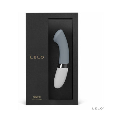 LELO GIGI 2 Rechargeable G-Spot Vibrator Cool Gray