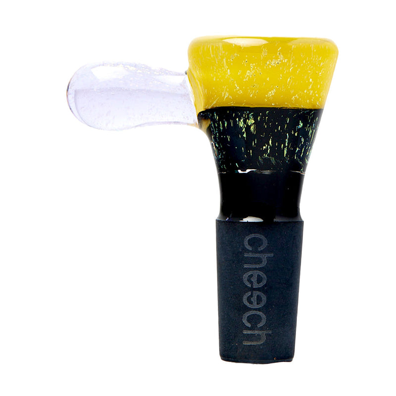 Cheech Glass 2" Transparent Dichro Bowl Slide - Headshop.com