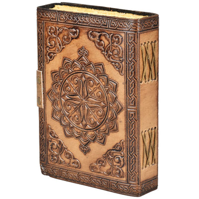 Fairy Guardian Embossed Leather Journal - 7" x 5" - Headshop.com