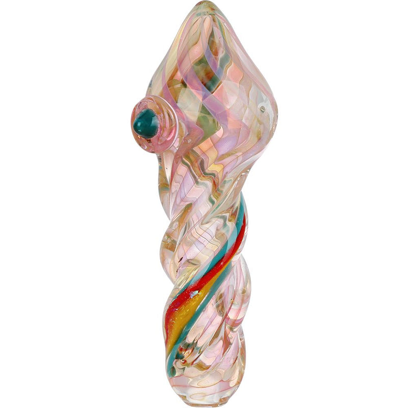 Candy Pop Memories Twisted Glass Hand Pipe - 5"