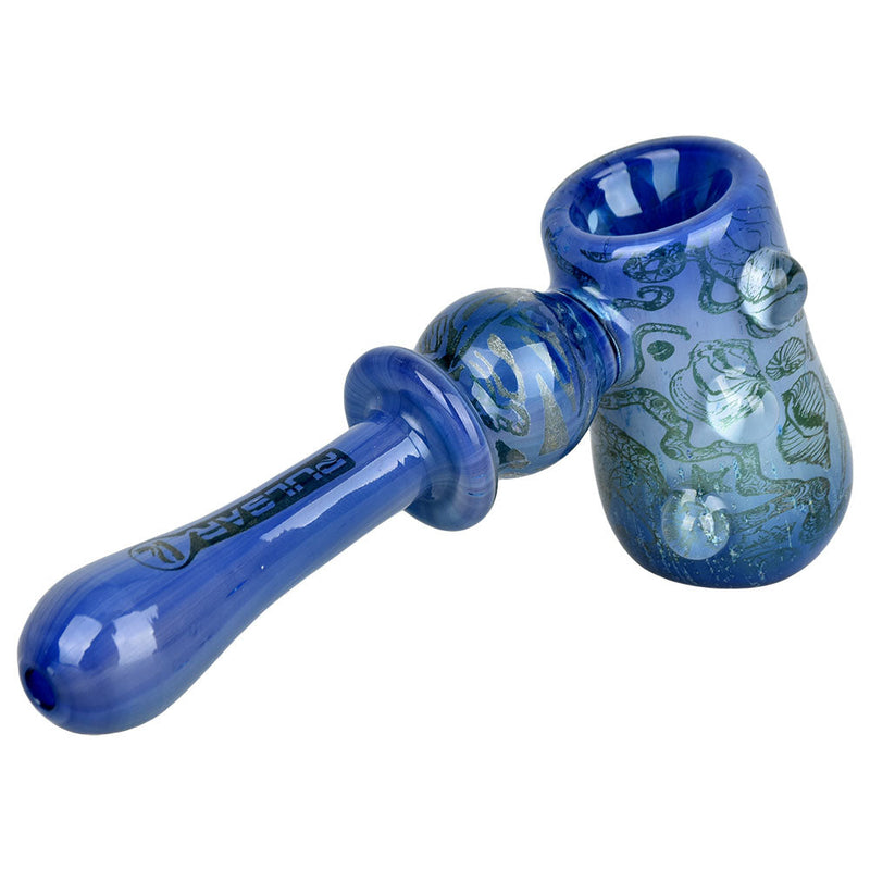 Pulsar Inside Print Glass Hammer Bubbler | Octopus | 5.25" - Headshop.com