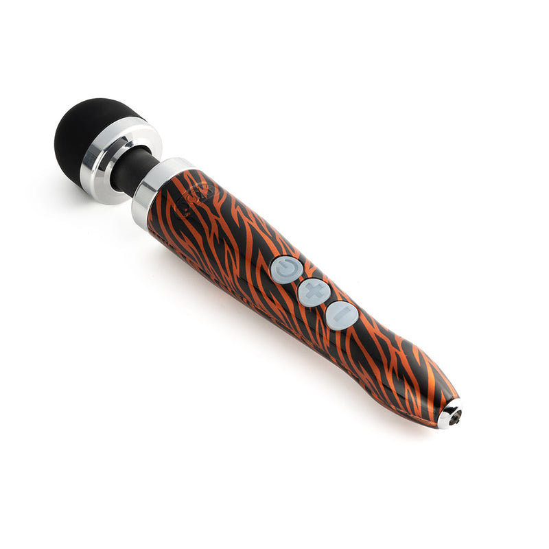 Doxy Die Cast 3R Rechargeable Compact Wand Vibrator Tiger