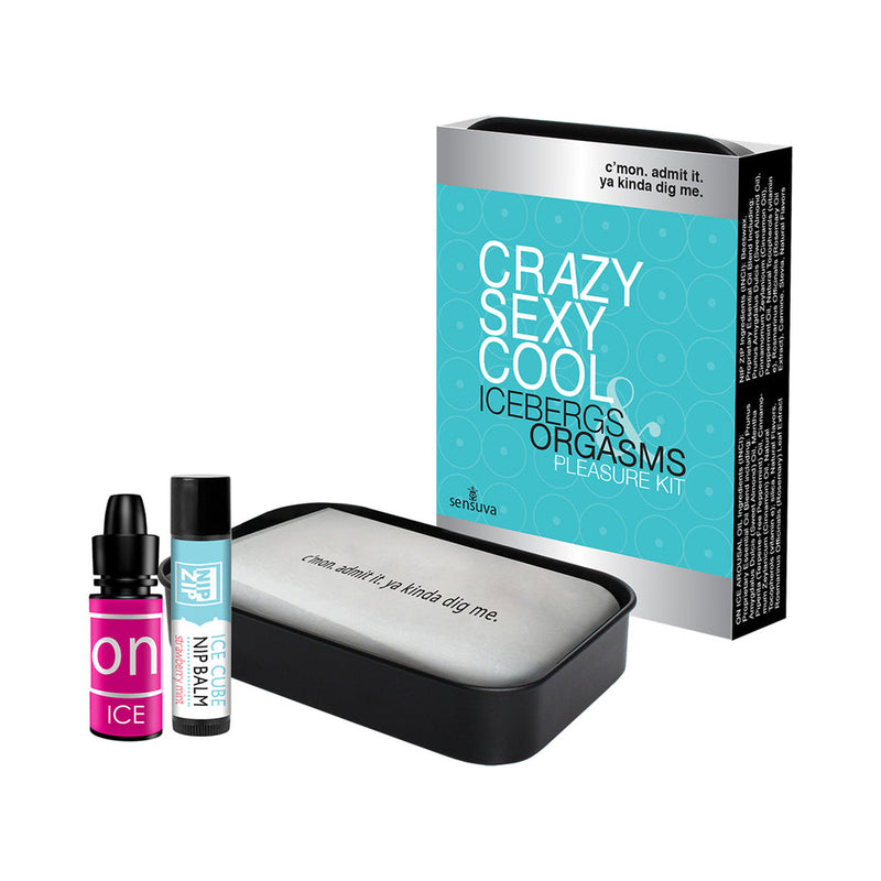 Sensuva Crazy Sexy Cool Icebergs & Orgasms Pleasure Kit - Headshop.com