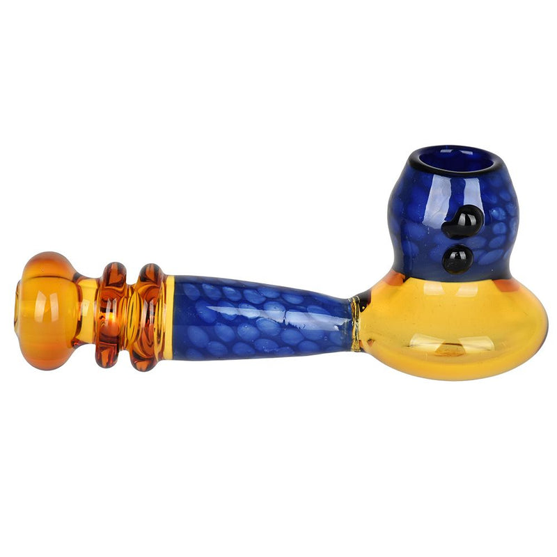 Magic Lamp Honeycomb Glass Hand Pipe - 5"