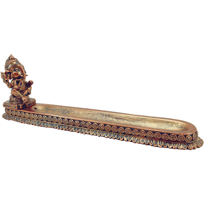 Meditating Ganesh Stick Incense Burner - 11" - Headshop.com