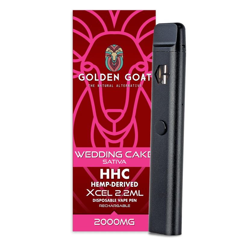 HHC Vape Device, 2000mg, Rechargeable/Disposable - Wedding Cake - Headshop.com