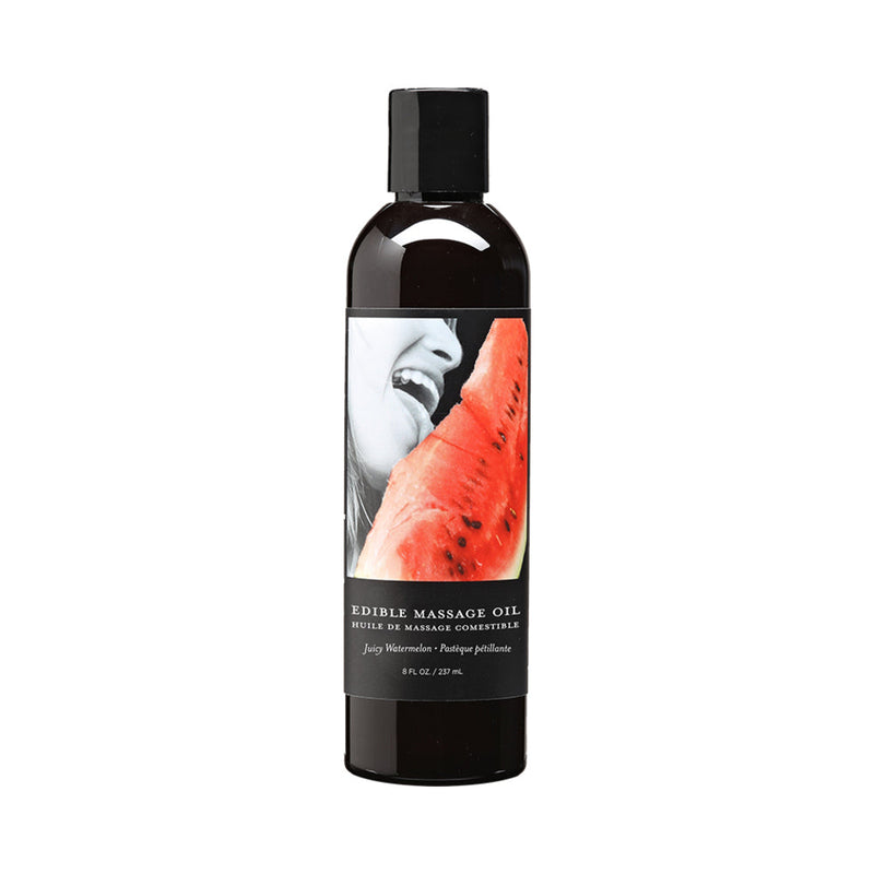 Earthly Body Edible Massage Lotion Watermelon 8 oz. - Headshop.com